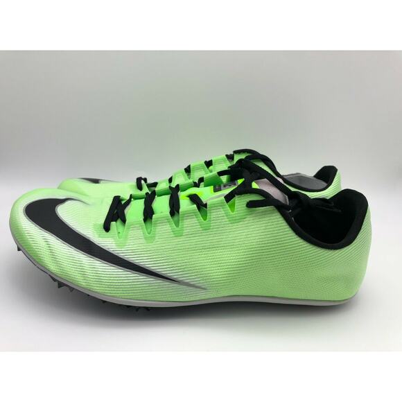 Nike Men's Zoom 400 Track Shoes Green Sprint Track & Field AA1205-300 Size 13 - Picture 3 of 12